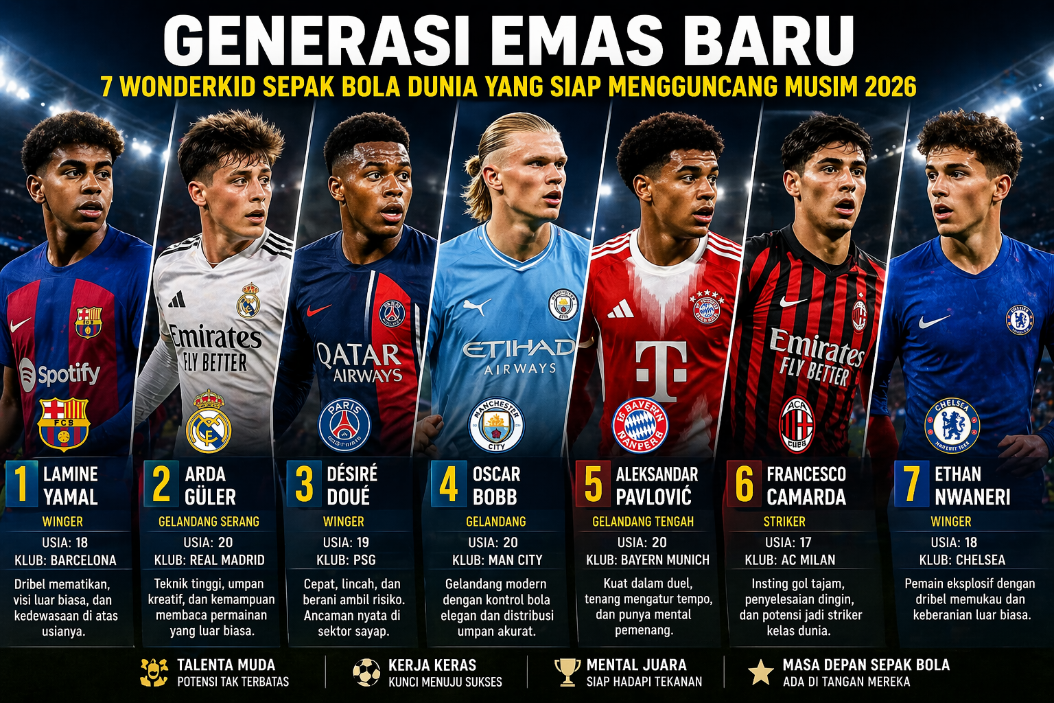 wonderkid sepak bola